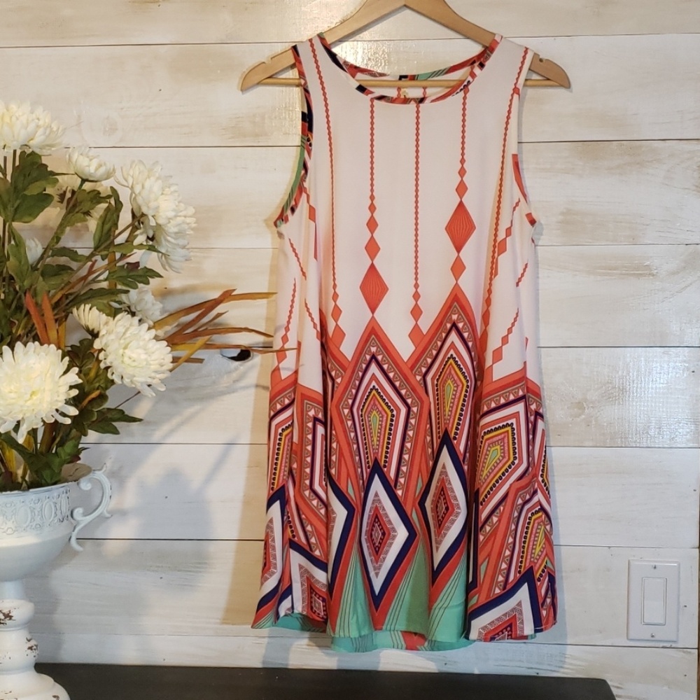 Multi color pocket dress